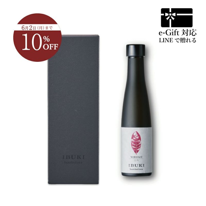ボトリングティーNIROKU 180ml 二六（にろく） - 紅茶(和紅茶)タイプ